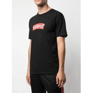 Supreme X Comme Des Garcons Black Short Sleeve Crew Neck Pullover T-Shirt Size M